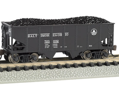 Bachmann 19553 USRA 55-Ton 2-Bay Open Hopper w/Load Baltimore & Ohio #723032