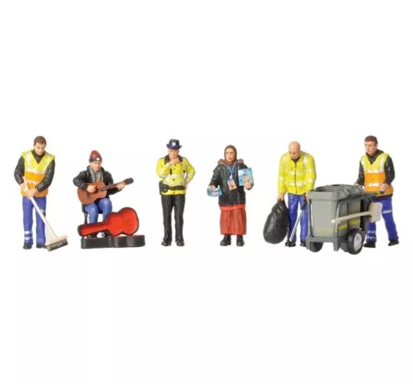 Bachmann Branchline 36-411 Modern Street Scene OO Scale Figure set