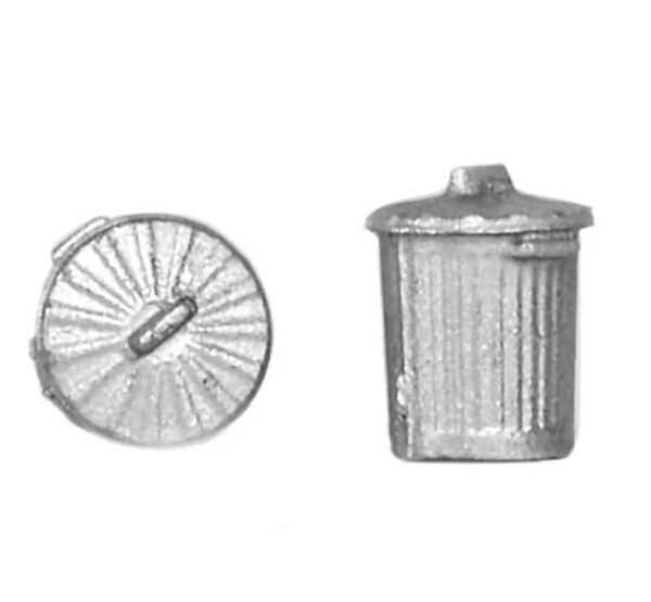 Bachmann Branchline 44-522 Old Style Domestic Dustbins OO Scale set
