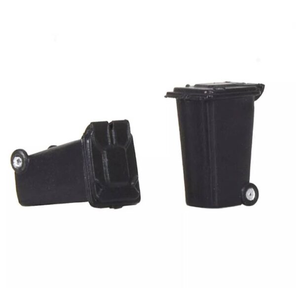 Bachmann Branchline 44-525 Domestic Wheelie Bins OO Scale set