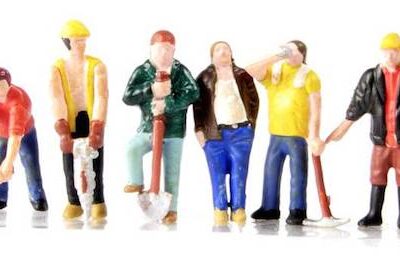 Bachmann Branchline 36-042 Construction Workers OO Scale Figure set