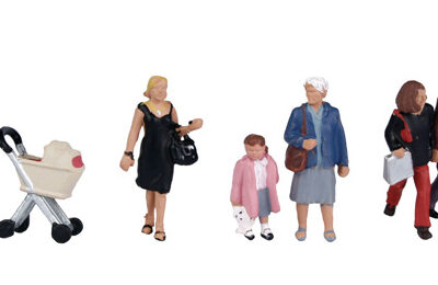 Bachmann Branchline 36-046 Shopping Figures OO Scale Figure set