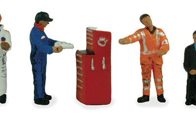 Bachmann Branchline 36-051 Traction Maintenance Dept. Workers OO Scale Figure set