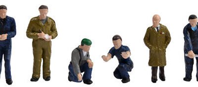 Bachmann Branchline 36-403 Factory Workers & Foreman OO Scale Figure set