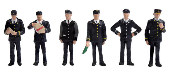 Bachmann Branchline 36-405 1960/70s Station Staff OO Scale Figure set
