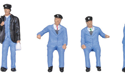 Bachmann Branchline 36-407 1950s Train Crew OO Scale Figure set