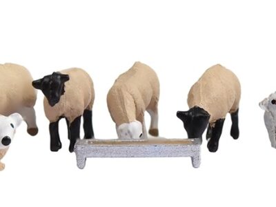 Graham Farish 379-343 Sheep x8