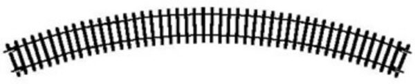 Hornby R607 Double Curve 2ND Radius Track