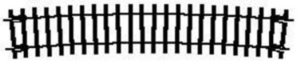 Hornby R628 852mm Radius Curve