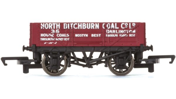Hornby R6744 4 Plank Wagon 'North Bitchburn Coal Co. Ltd'