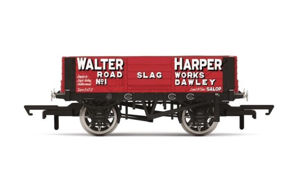 Hornby R6899 4 Plank Wagon 'Walter Harper' No.1