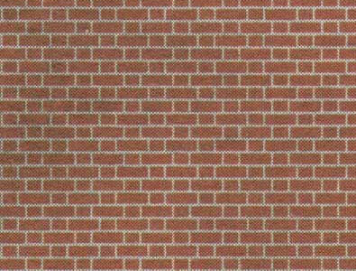 Metcalfe M0054 Brick Sheets OO/HO Scale