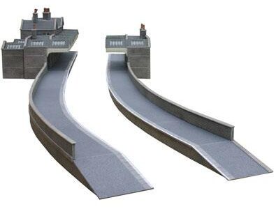 Metcalfe PN135 Stone Platform N Scale Kit