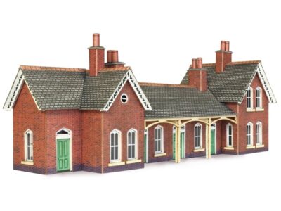 Metcalfe PN137 Red Brick Country Station N Scale Kit