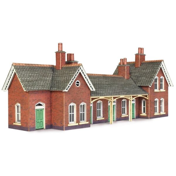 Metcalfe PN137 Red Brick Country Station N Scale Kit