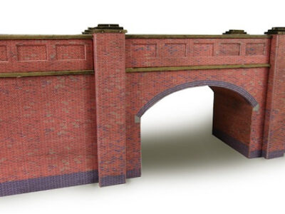 Metcalfe PN146 Red Brick Railway Bridge N Scale Kit