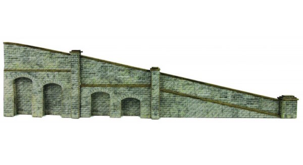Metcalfe PN149 Stone Tapered Retaining Wall N Scale Kit