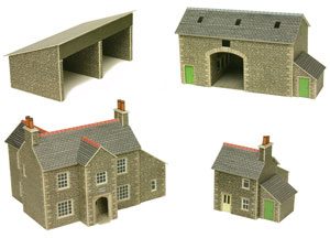 Metcalfe PN150 Manor Farm N Scale Kit
