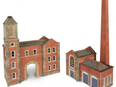 Metcalfe PN184 Boilerhouse & Factory Entrance N Scale Kit