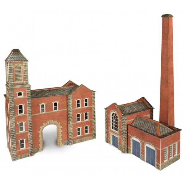Metcalfe PN184 Boilerhouse & Factory Entrance N Scale Kit