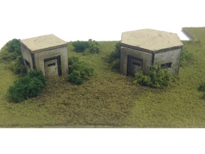 Metcalfe PN820 Type 22 & Type 26 Pillbox N Scale Kit