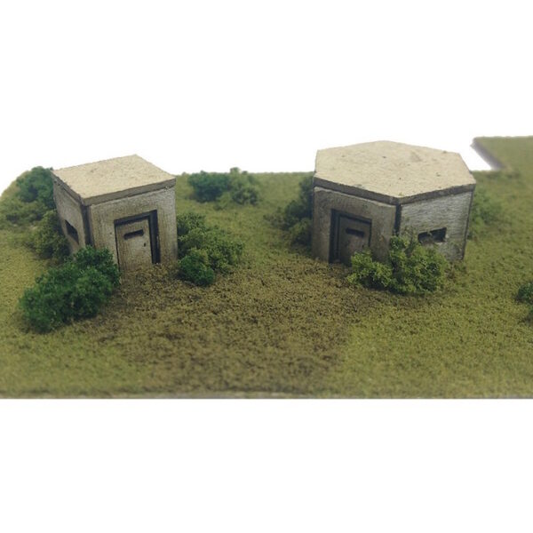 Metcalfe PN820 Type 22 & Type 26 Pillbox N Scale Kit