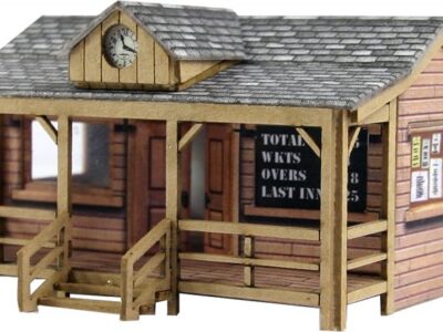 Metcalfe PN821 Wooden Pavilion - sports pavilion, club house, wooden lodge N Scale Kit