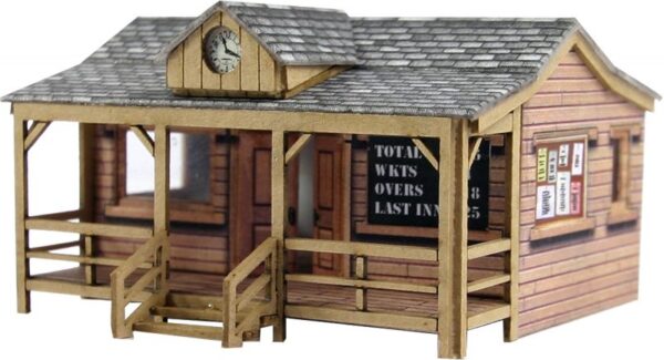 Metcalfe PN821 Wooden Pavilion - sports pavilion, club house, wooden lodge N Scale Kit