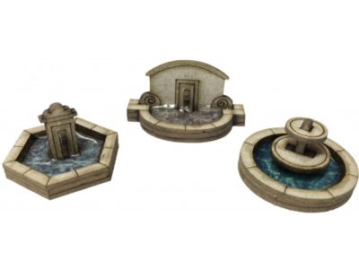 Metcalfe PN823 Stone Fountain Set N Scale Kit