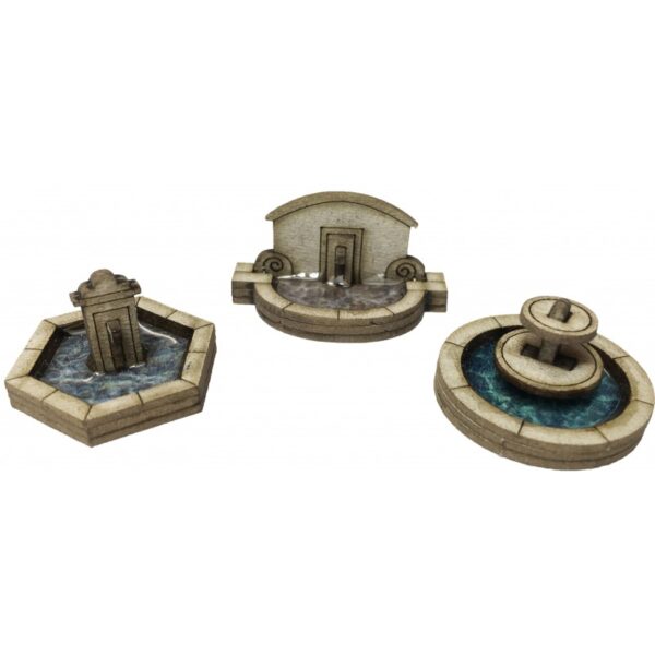 Metcalfe PN823 Stone Fountain Set N Scale Kit