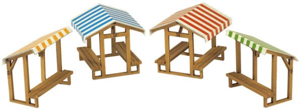 Metcalfe PN830 Market Stalls N Scale Kit