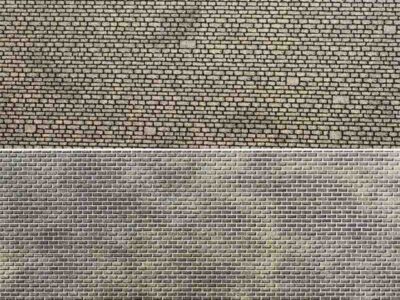 Metcalfe PN902 Mixed Stonework Card Sheets N Scale Kit