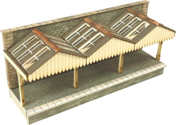 Metcalfe PN941 Wall Backed Platform Canopy N Scale Kit