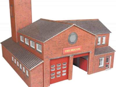 Metcalfe PO289 Fire Station OO/HO Scale Kit