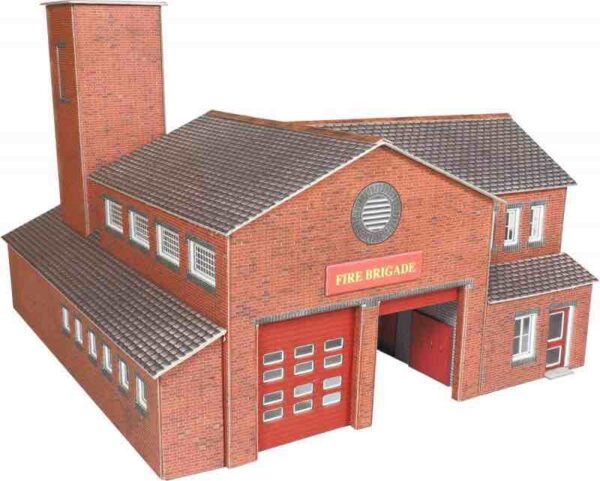 Metcalfe PO289 Fire Station OO/HO Scale Kit
