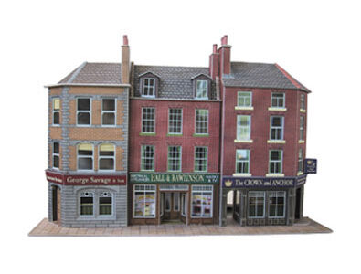 Metcalfe PO205 Low Relief Pub & Shops OO/HO Scale Kit
