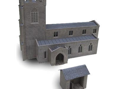Metcalfe PO226 Parish Church OO/HO Scale Kit
