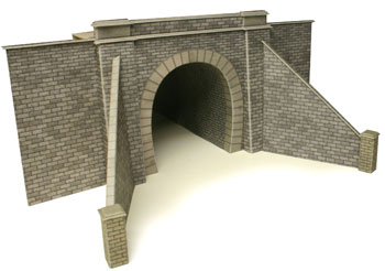 Metcalfe PO243 Single Track Tunnel Entrances OO/HO Scale Kit