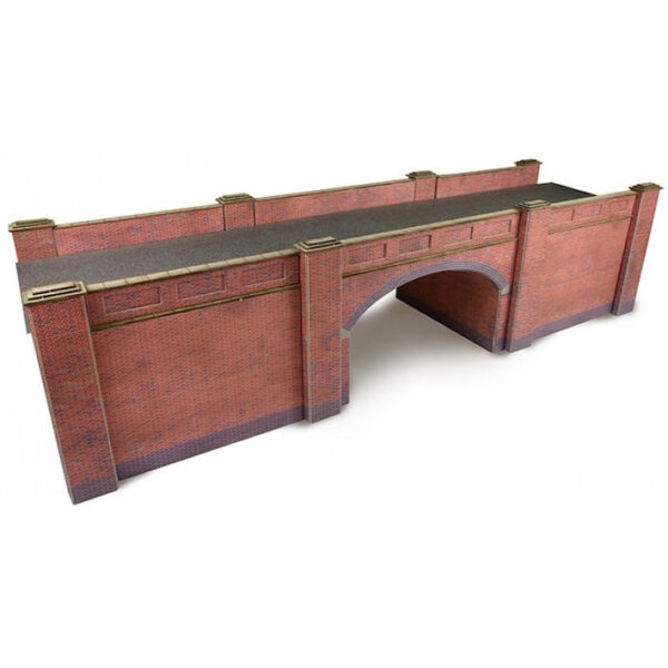 Metcalfe PO246 Railway Bridge in Red Brick OO/HO Scale Kit