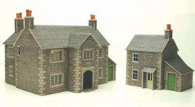 Metcalfe PO250 Manor Farm House OO/HO Scale Kit