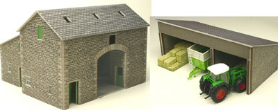 Metcalfe PO251 Manor Farm Barn OO/HO Scale Kit