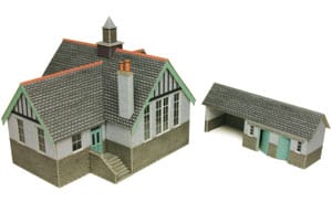 Metcalfe PO253 Village School OO/HO Scale Kit