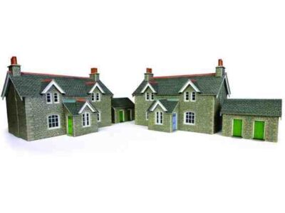 Metcalfe PO255 Workers Cottages OO/HO Scale Kit