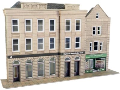 Metcalfe PO271 Low Relief Bank & Shop OO/HO Scale Kit