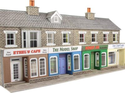 Metcalfe PO273 Low Relief Stone Shop Fronts OO/HO Scale Kit