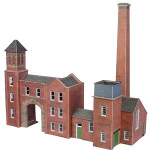 Metcalfe PO284 Boilerhouse & Factory Entrance OO/HO Scale Kit