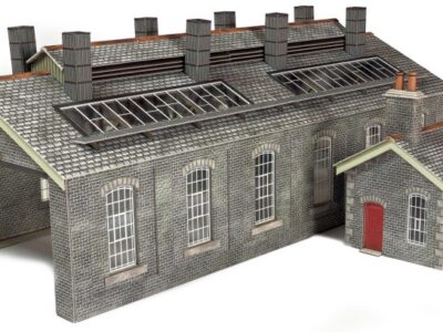 Metcalfe PO337 Settle/ Carlisle Double Track Stone Engine Shed OO/HO Scale Kit