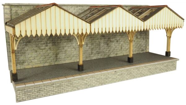 Metcalfe PO341 Wall Backed Platform Canopy OO/HO Scale Kit