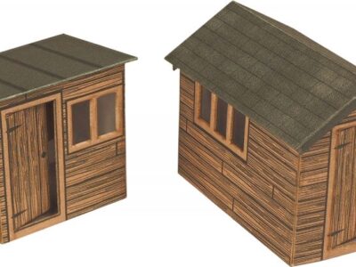 Metcalfe PO512 Garden Sheds OO/HO Scale Kit