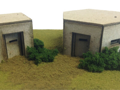 Metcalfe PO520 Type 22 & Type 26 Pillbox OO/HO Scale Kit